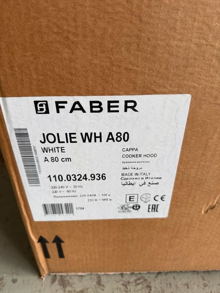 Dunstabzugshaube Faber Jolie WH A80 – Bild 8