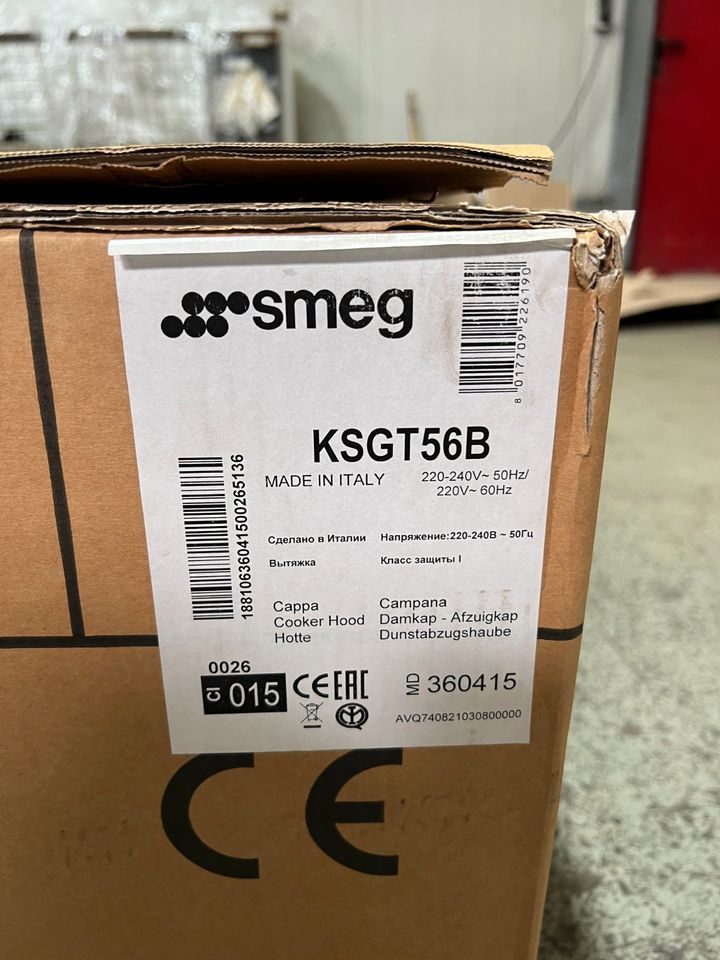 Dunstabzugshaube Smeg KSGT56B Einbauhaube – Bild 4