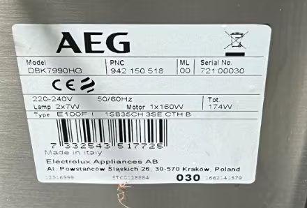 Dunstabzugshaube AEG DBK7990HG – Bild 8
