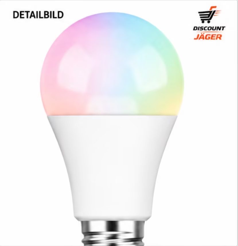 4er Set Glühbirne PRIOS / 9936034 / 9W E27 RGB Smart LED – Bild 5
