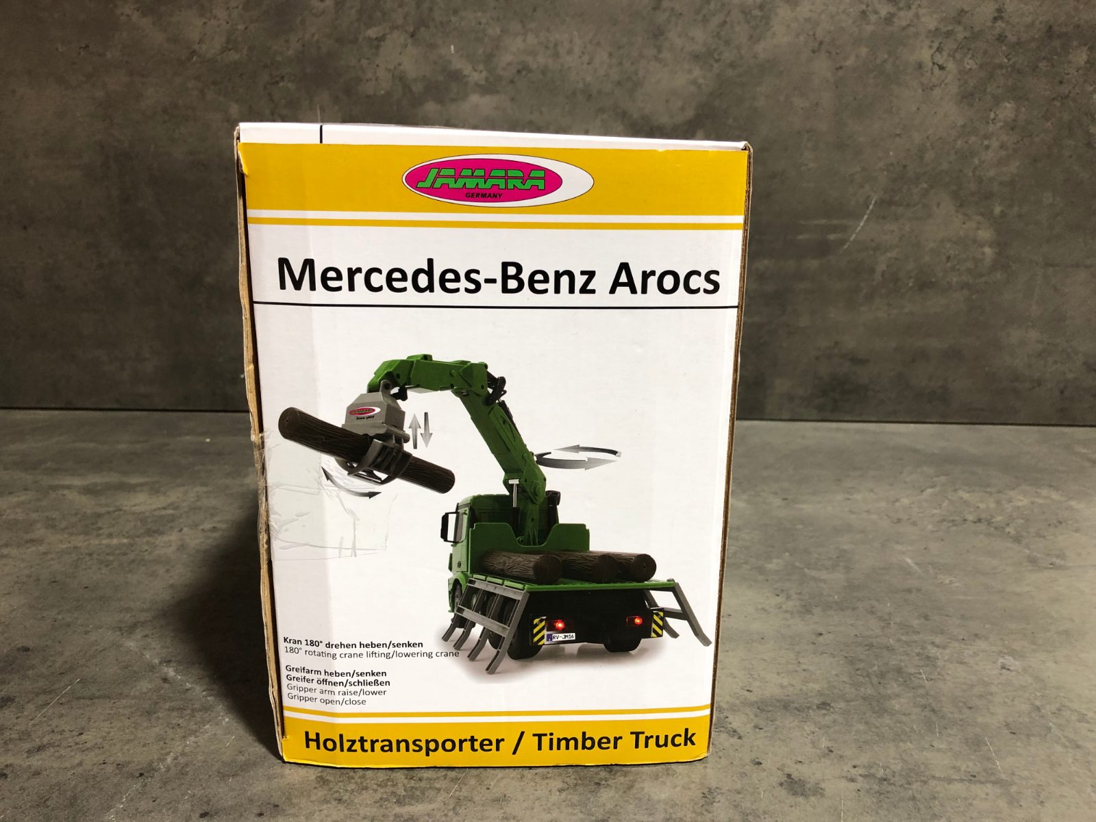 Mercedes-Benz Arocs Holztransporter Grün – Bild 4