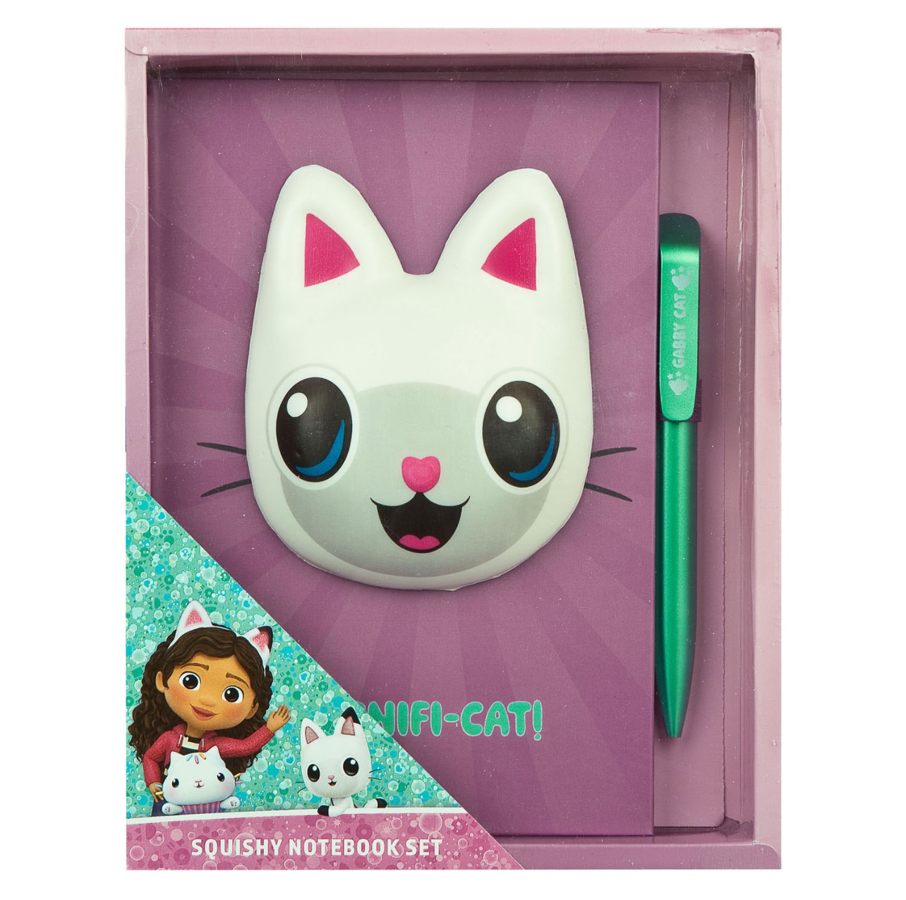 DreamWorks Gabbys Dollhouse Notizbuch Set