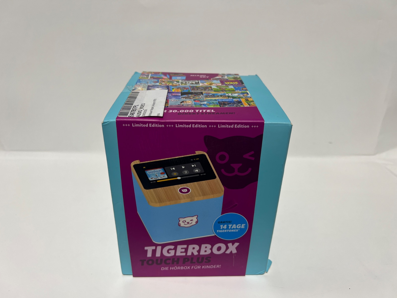 Tigerbox Touch Plus Limited Edition Blau / Holz (Gerät) – Bild 2
