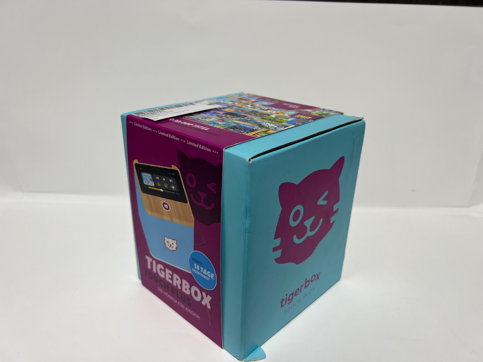 Tigerbox Touch Plus Limited Edition Blau / Holz (Gerät) – Bild 3