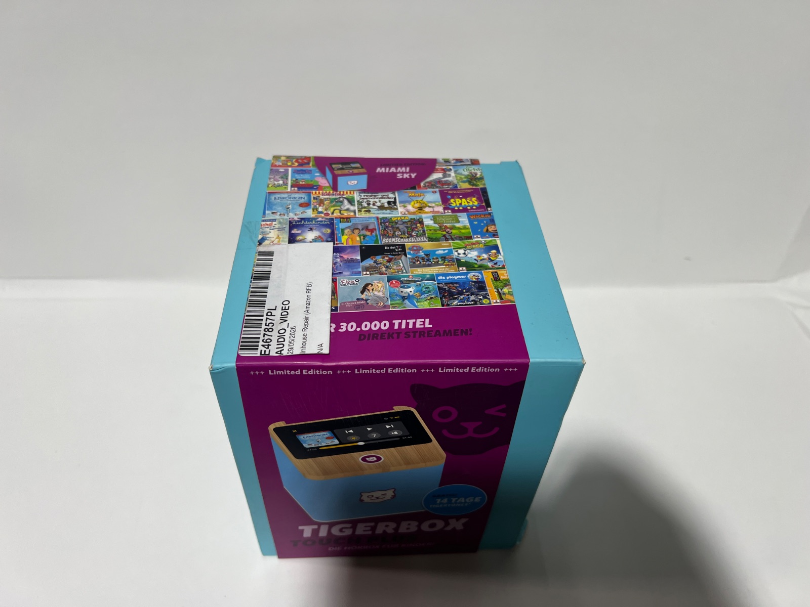 Tigerbox Touch Plus Limited Edition Blau / Holz (Gerät) – Bild 7