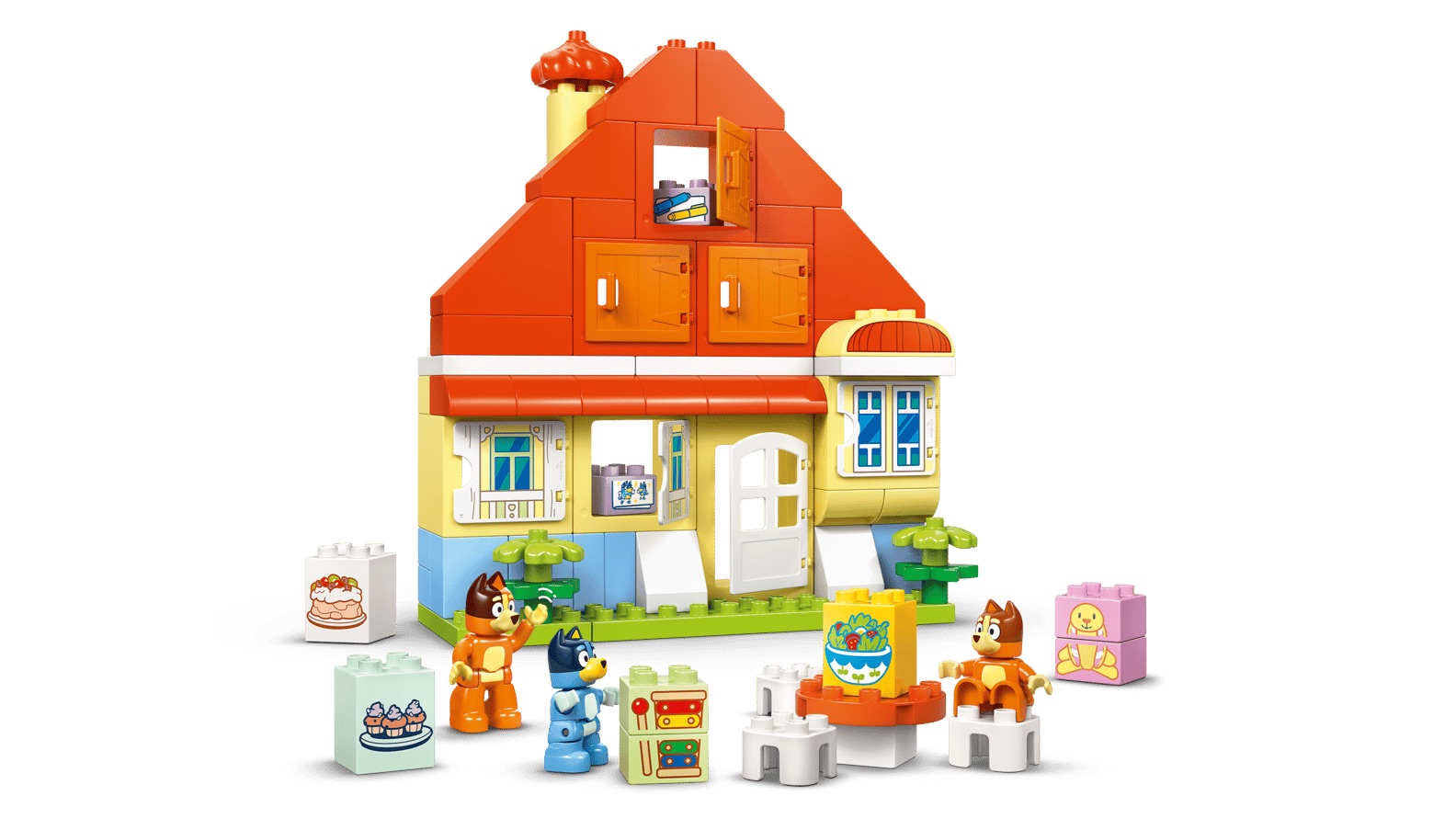 LEGO DUPLO Blueys Familienhaus mit Memory Spiel 10459 – Bild 5