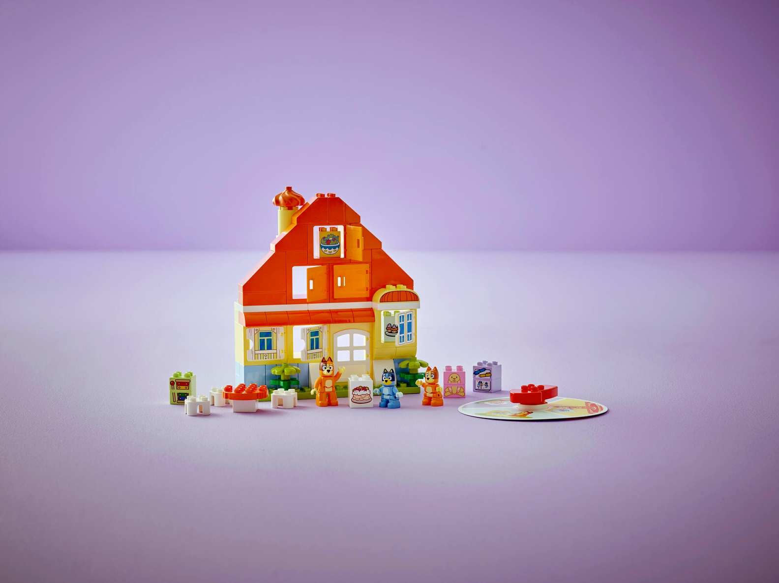 LEGO DUPLO Blueys Familienhaus mit Memory Spiel 10459 – Bild 8