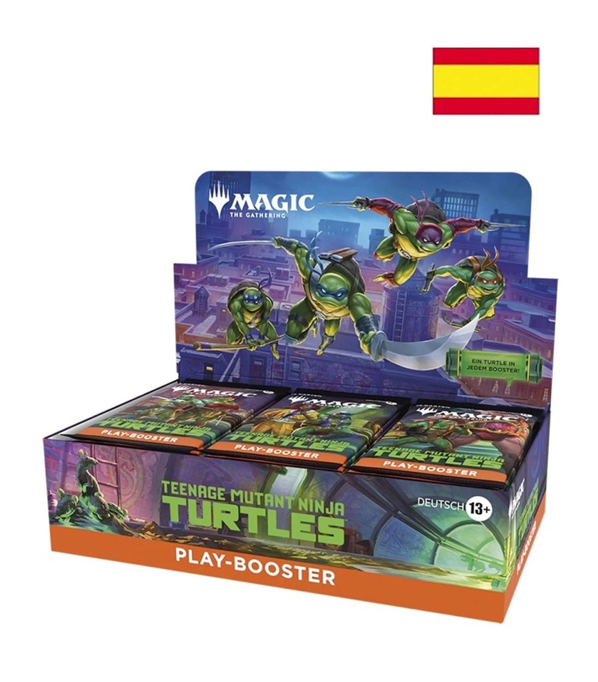 Teenage Mutant Ninja Turtles Play Booster Display Spanisch MTG TMNT