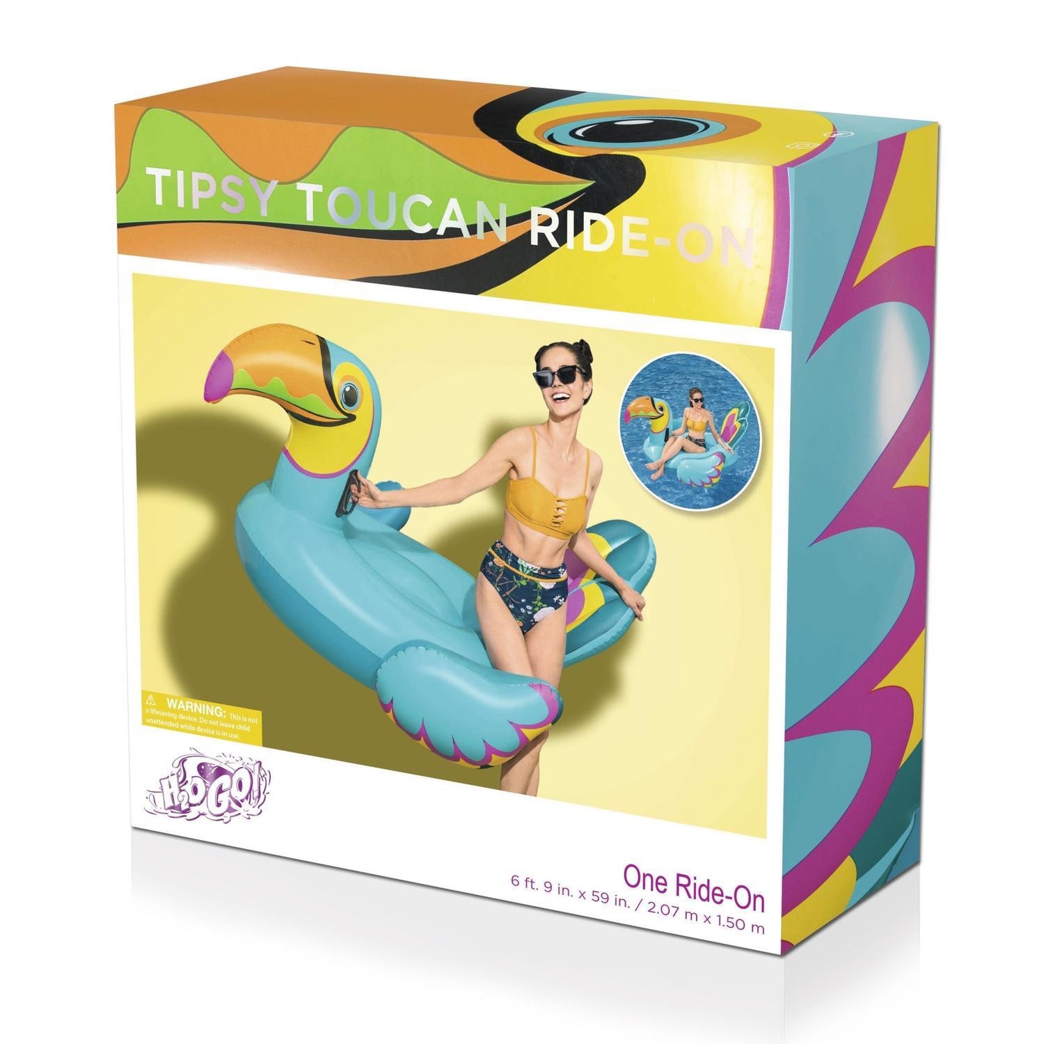 Float Fashion Tipsy Toucan Ride On H2OGO Wassertier