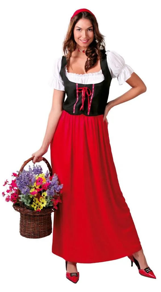 Gastwirtin Kostüm Mittelalter Damen
