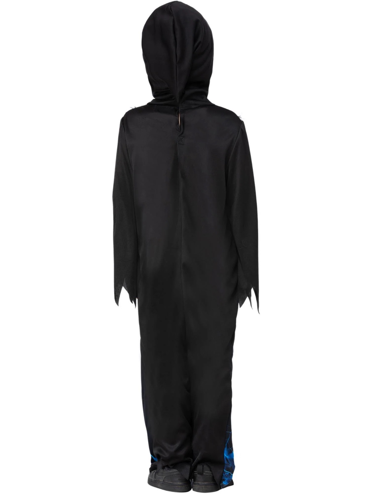 Midnight Skeleton Reaper Costume Sensenmann Kinderkostüm Skelett – Bild 2