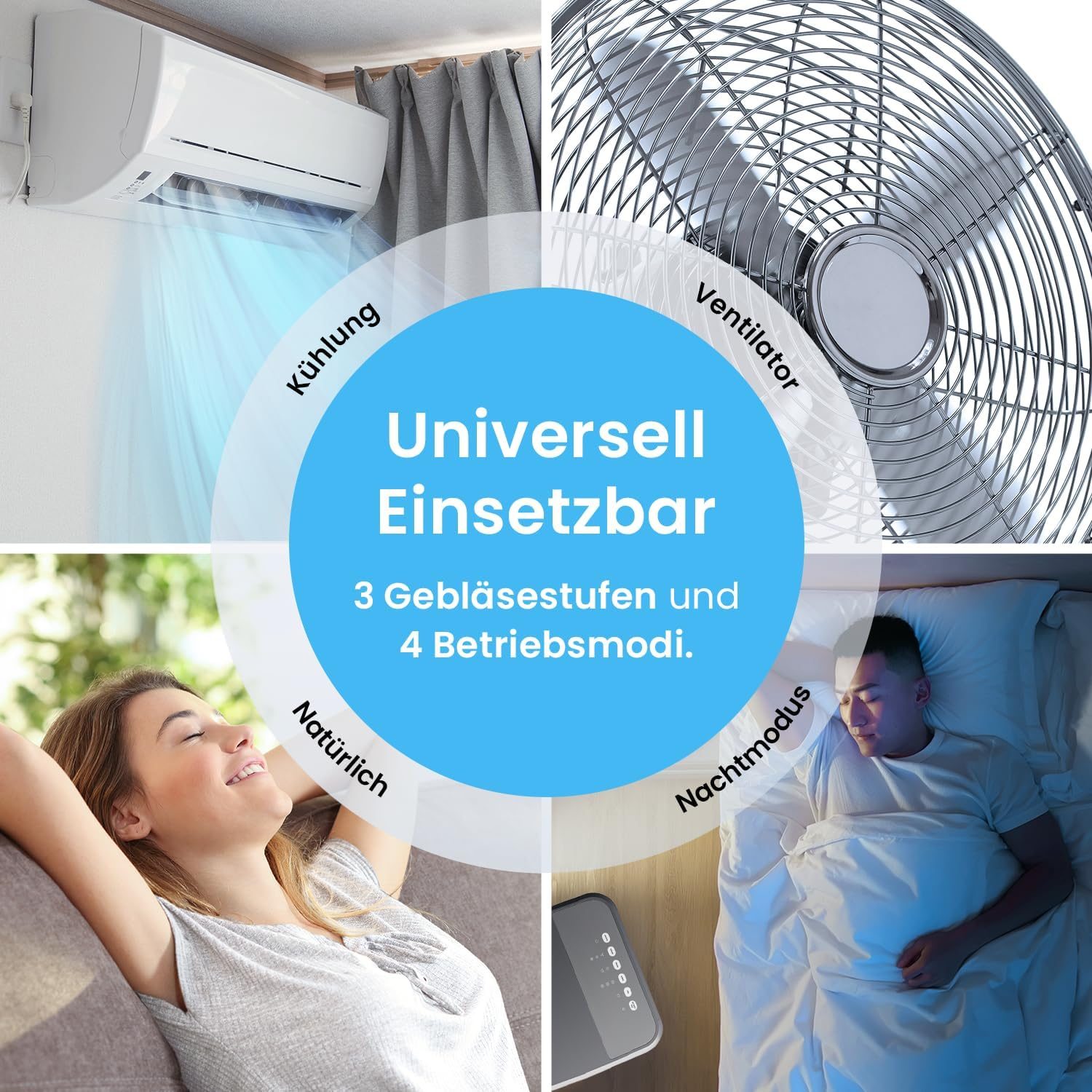 Pro Breeze mobiler 5-Liter-Luftkühler 4-in-1 (Modell PB-AC02-EU) 5L – Bild 5