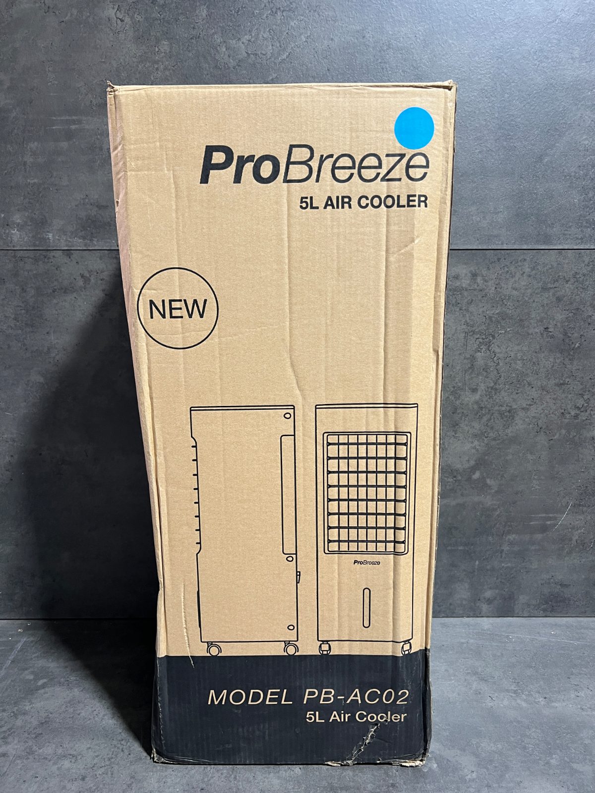 Pro Breeze mobiler 5-Liter-Luftkühler 4-in-1 (Modell PB-AC02-EU) 5L – Bild 7