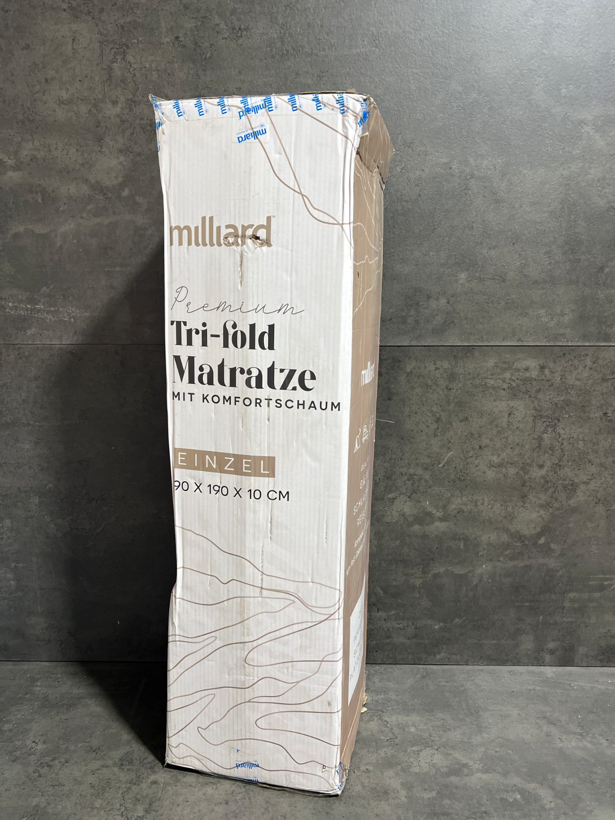 Milliard Premium Tri-fold Matratze Faltmatratze 90x190 – Bild 6