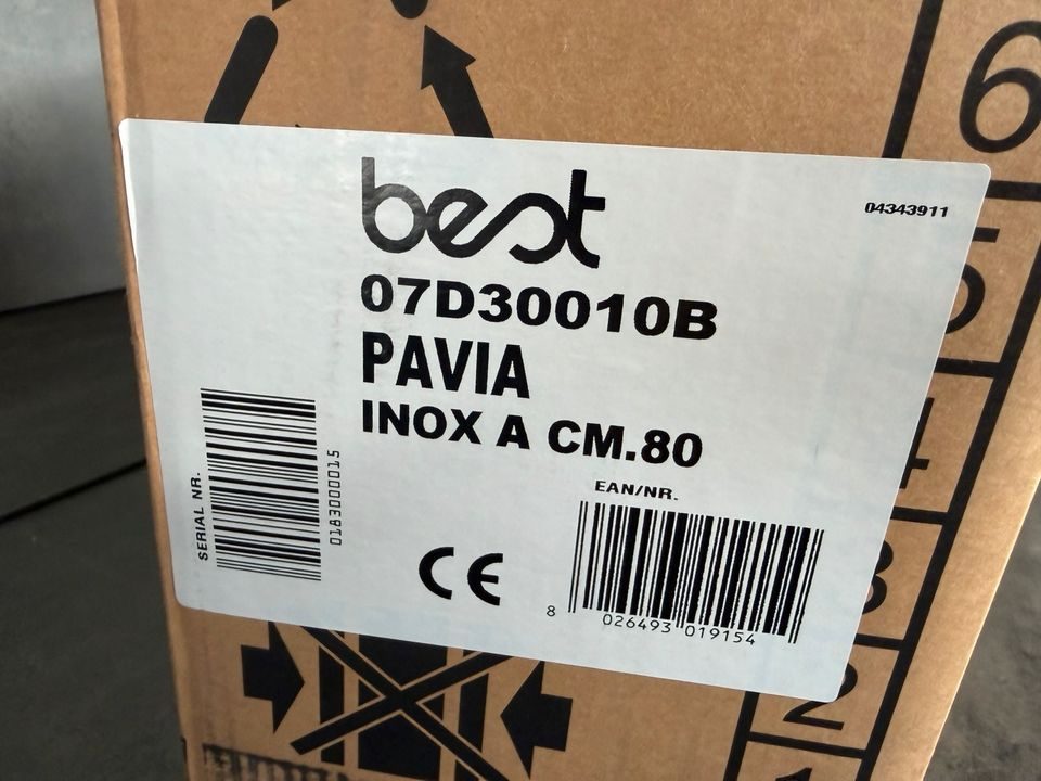 Dunstabzugshaube Best Pavia Inox A CM.80 07D30010B 80cm – Bild 6