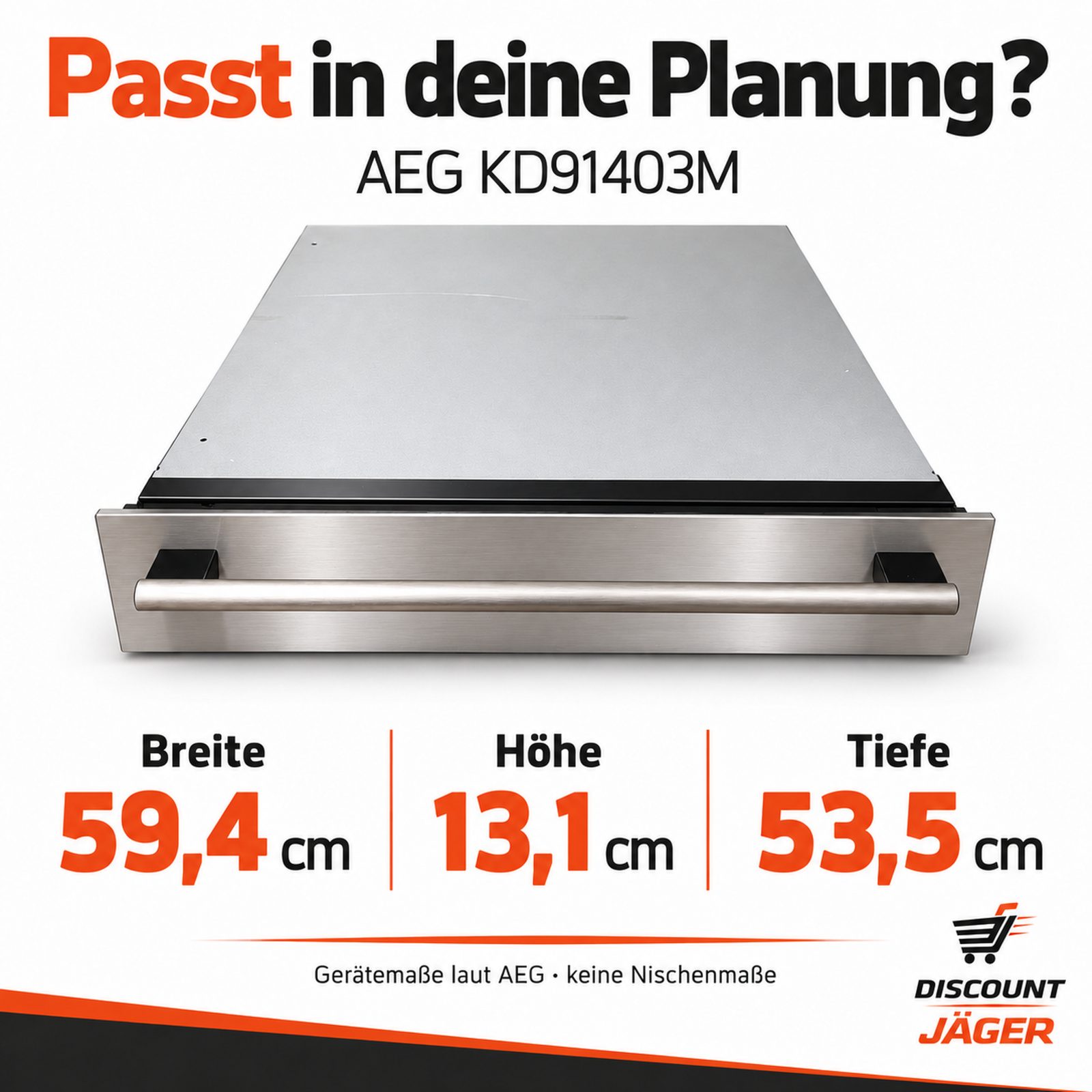 Wärmeschublade / Geschirrwärmer AEG KD91403M – Bild 6