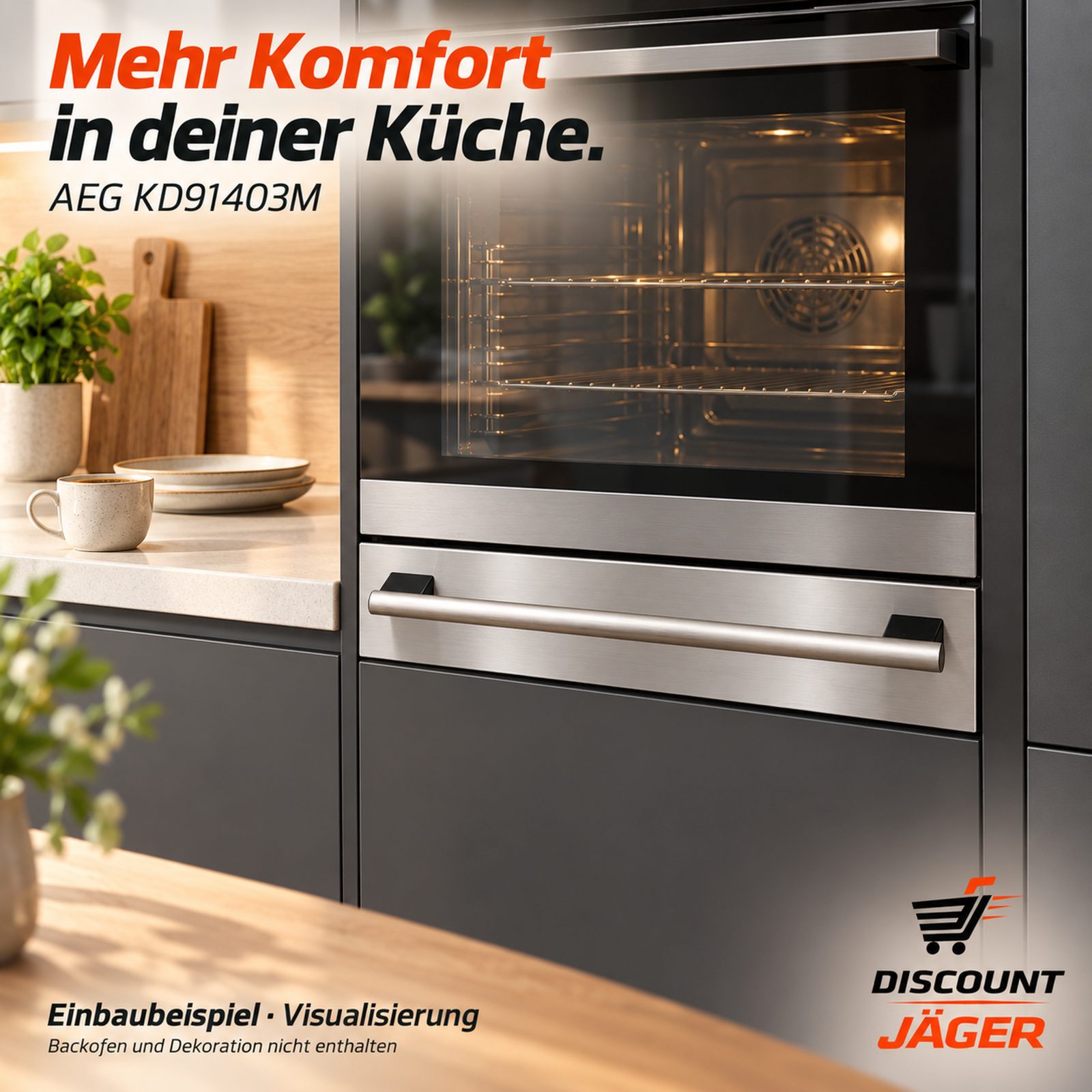 Wärmeschublade / Geschirrwärmer AEG KD91403M – Bild 7