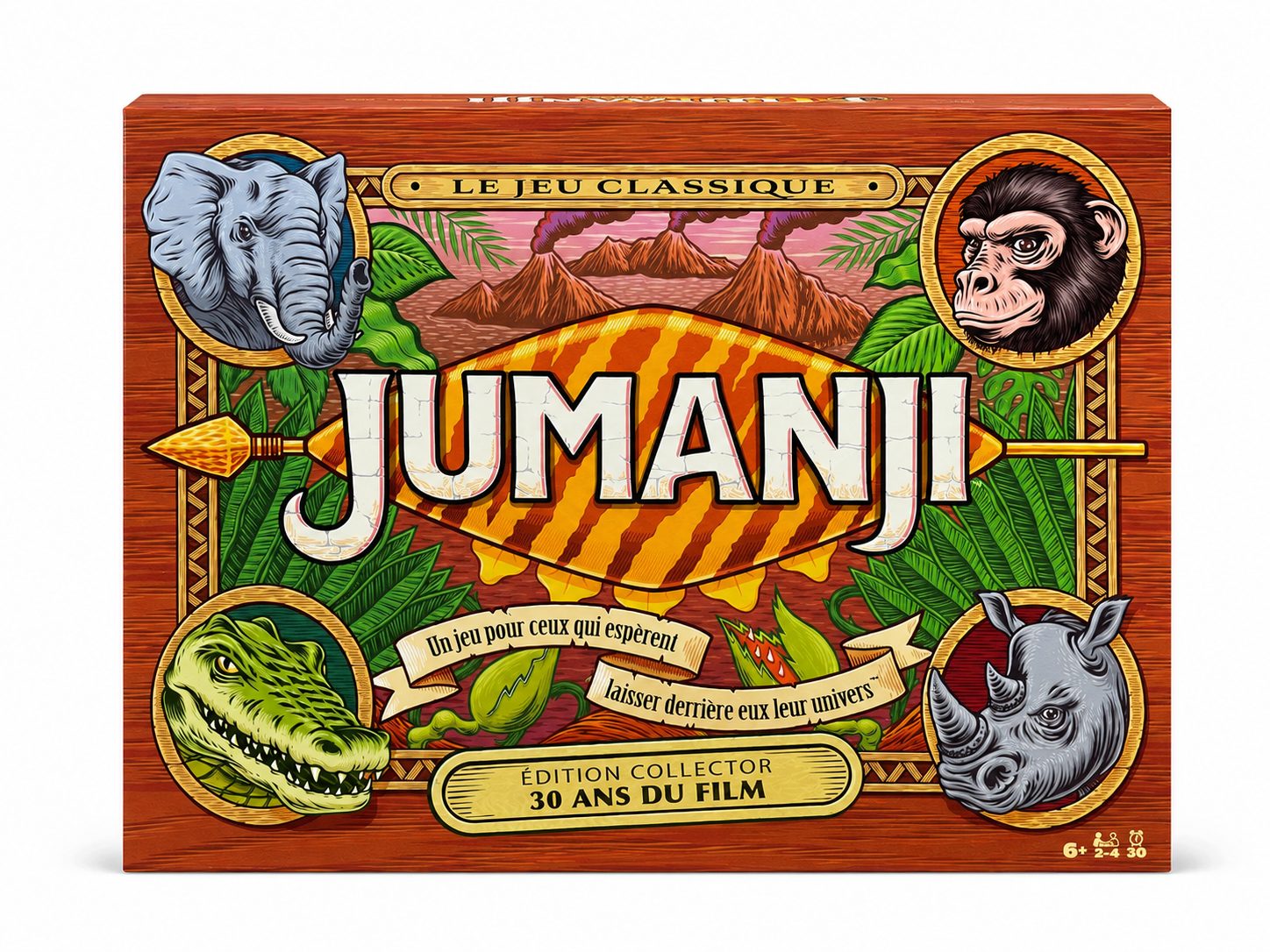 Spin Master Jumanji Brettspiel - Édition Collector 30 Ans du Film (Französische Version) Sammleredition