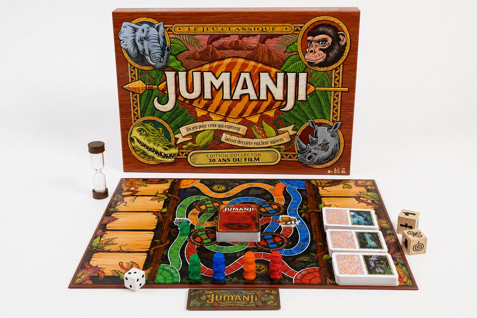 Spin Master Jumanji Brettspiel - Édition Collector 30 Ans du Film (Französische Version) Sammleredition – Bild 2