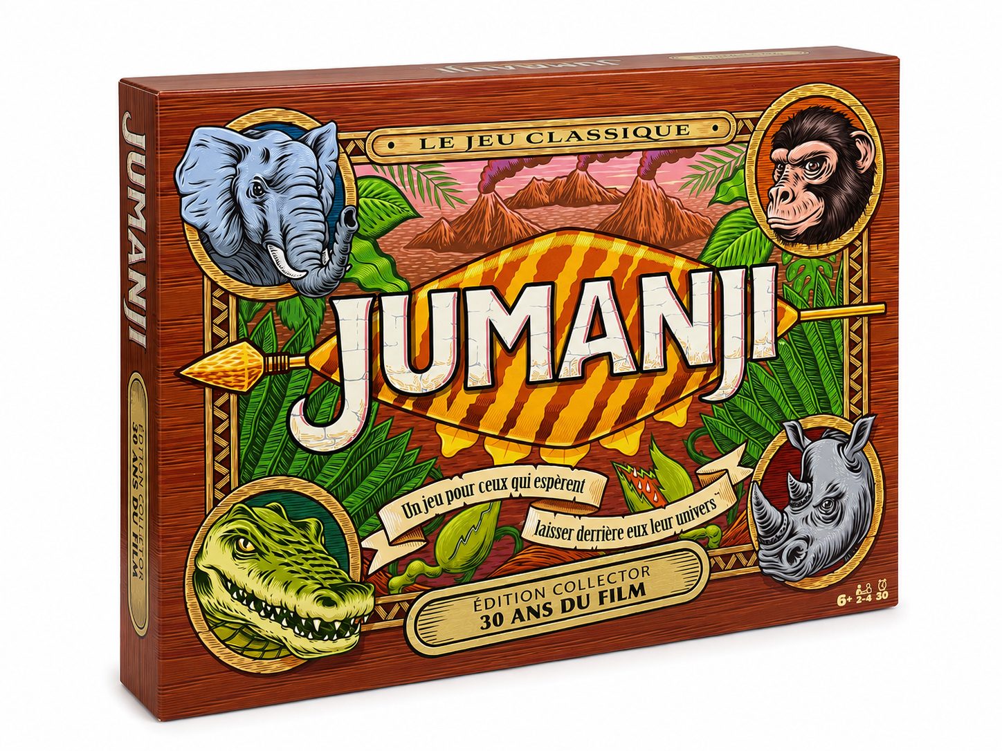 Spin Master Jumanji Brettspiel - Édition Collector 30 Ans du Film (Französische Version) Sammleredition – Bild 4