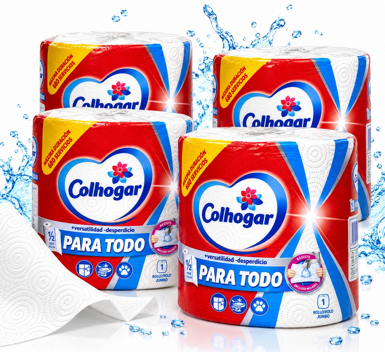 Industrieküchenrolle - Colhogar Para todo Einzelne Rollen Paratodo