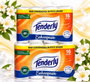 Toilettenpapier - Tenderly Salvaspazio