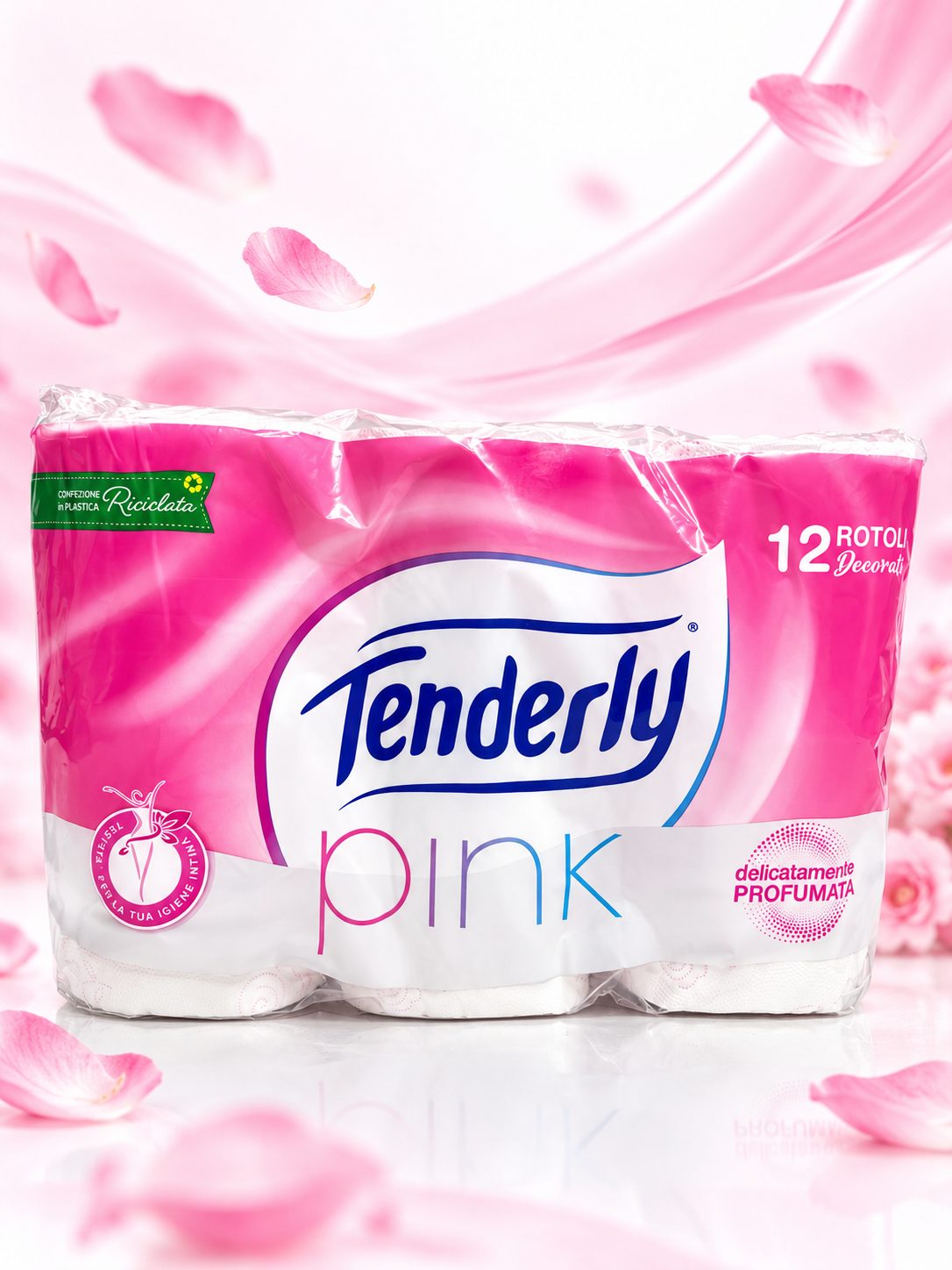 Toilettenpapier Tenderly - pink – Bild 2