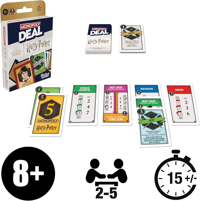 Monopoly Deal/Wizarding World-Harry Potter Hasbro – Bild 2