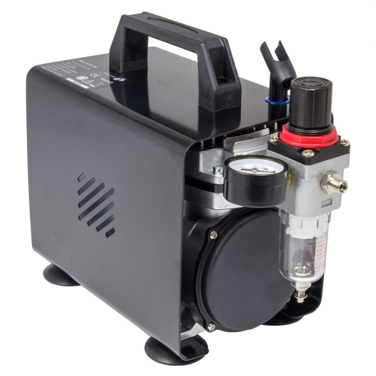 Fengda FD-18A/AS-18A Professional Airbrusch Kompressor Airbrush – Bild 6
