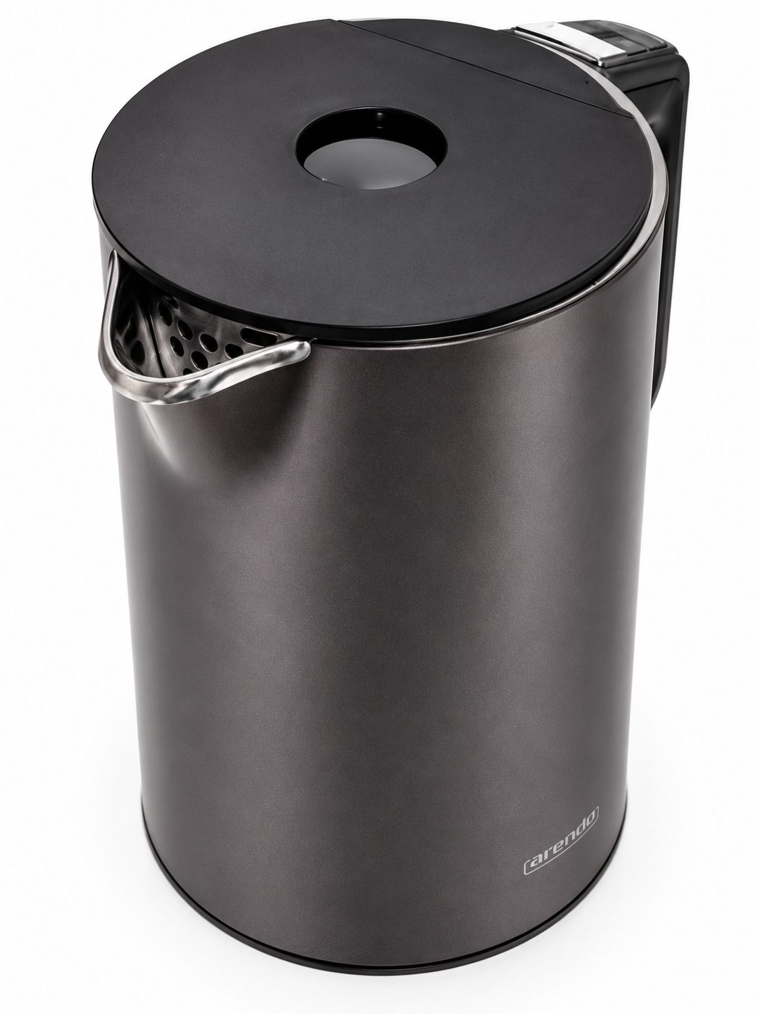 Arendo ELEGANT Wasserkocher 1,5L (Defekt) Vulkangrau – Bild 4