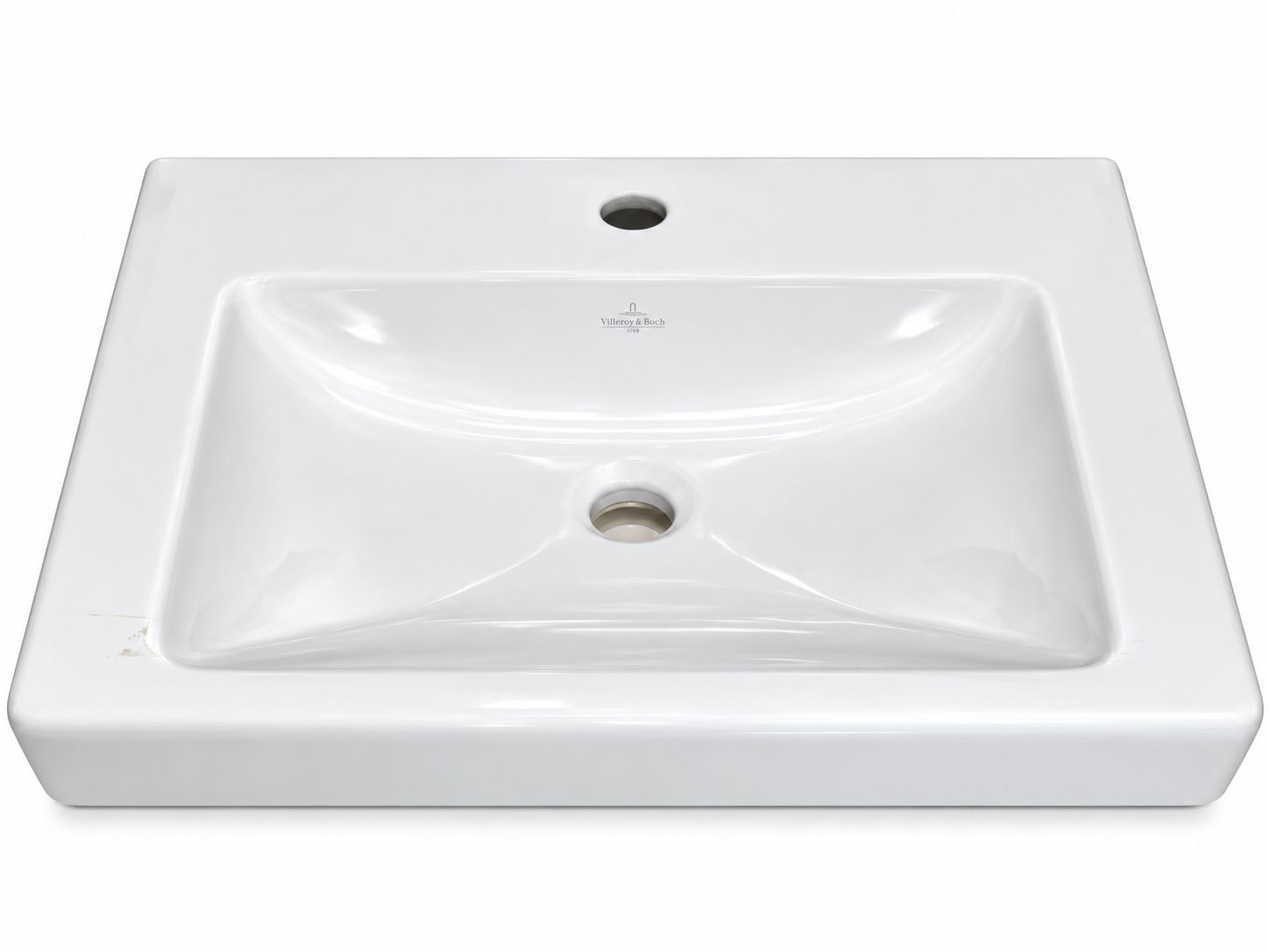 Subway 2.0 7113 / 55 ohne Überlauf Villeroy Boch Waschtisch – Bild 3