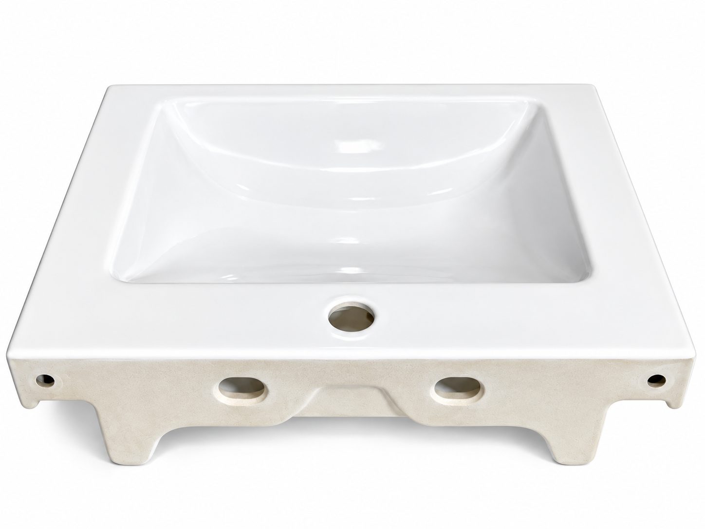 Subway 2.0 7113 / 55 ohne Überlauf Villeroy Boch Waschtisch – Bild 9