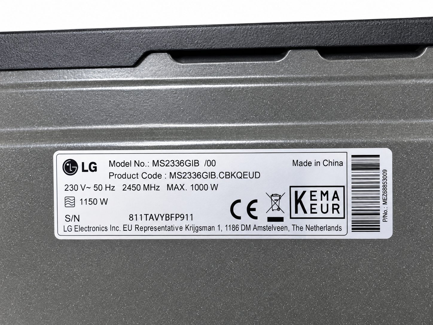 LG NeoChef Smart Inventer MS2336GIB /00 LG Electronics – Bild 16