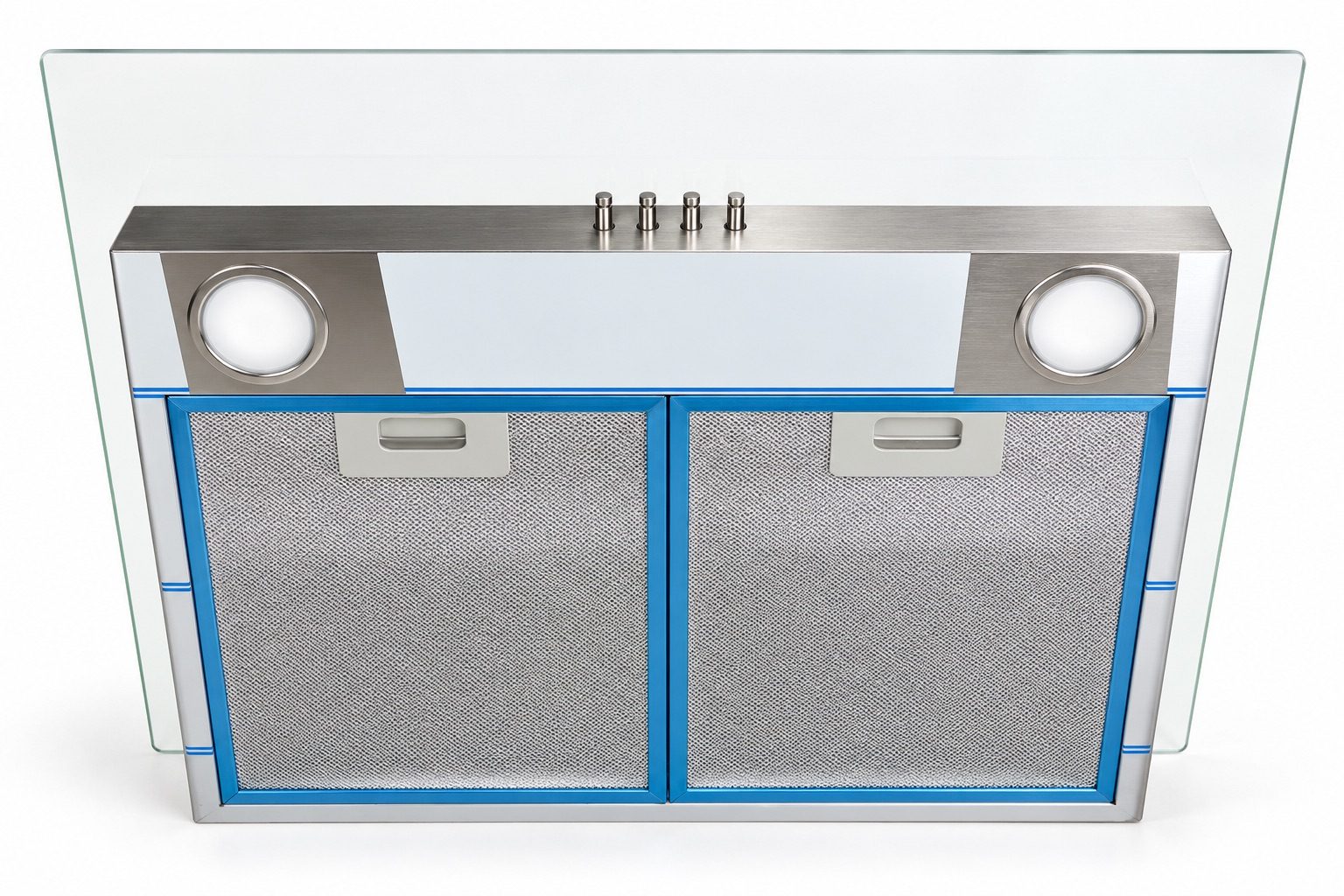 Savo CH-6306-S LED Dunstabzugshaube / Wandhaube